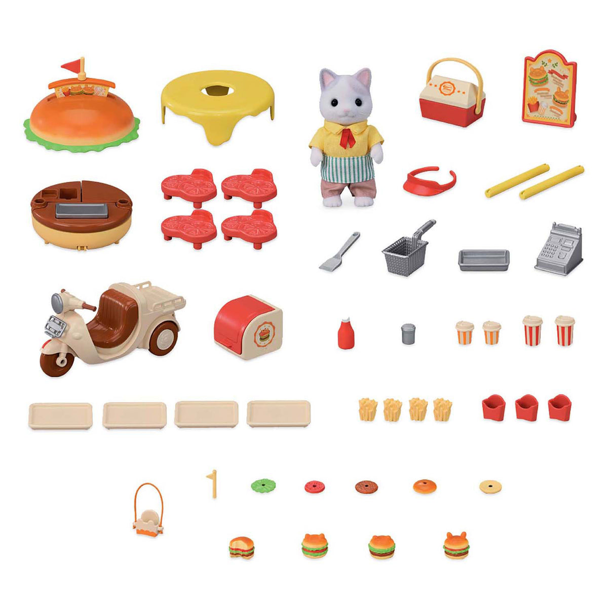 Sylvanian Family 5757 Hamburgerstand