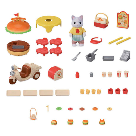 Sylvanian Family 5757 Hamburgerstand