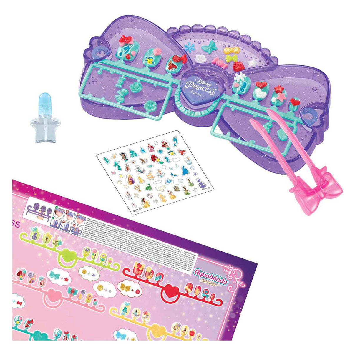 Aquabeads Nagelstudio Disney Prinzessin