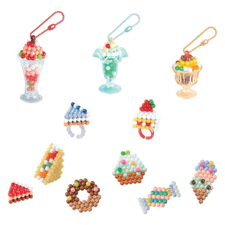Aquabeads Bastelset süße Accessoires – komplettes Bastelset 700 Perlen in 31 Farben