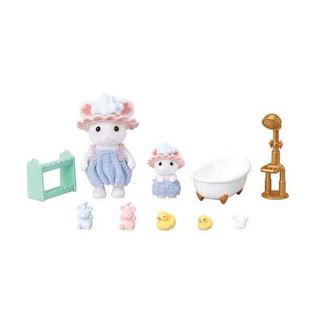 Sylvanian Family 5805 Schaumbadzeit Bruder Schwester