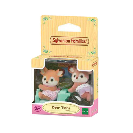 Sylvanian Family 5800 Tweeling Herten- 2 Fluweelzachte Spielfiguren