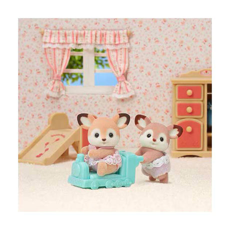 Sylvanian Family 5800 Tweeling Herten- 2 Fluweelzachte Spielfiguren