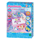 Aquabeads Einhorn-Freunde-Bastelset – komplettes Set mit 500 Perlen in 27 Farben
