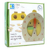 BS Spielzeug Holzlernuhr Kinderspiel von Kindern