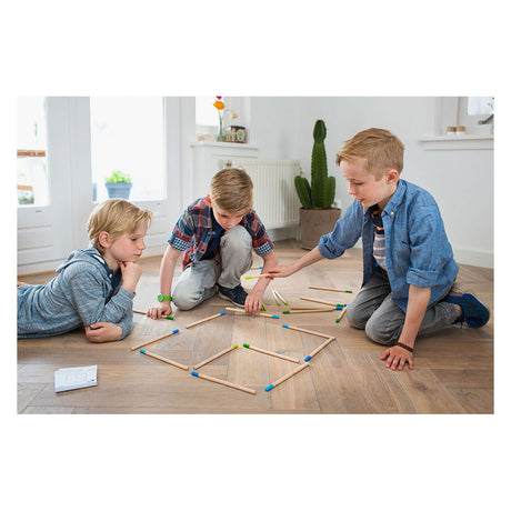 Bs Toys Streichholzpuzzle - Holz - ab 8 Jahren - 30 Möglichkeiten - Lernspiel