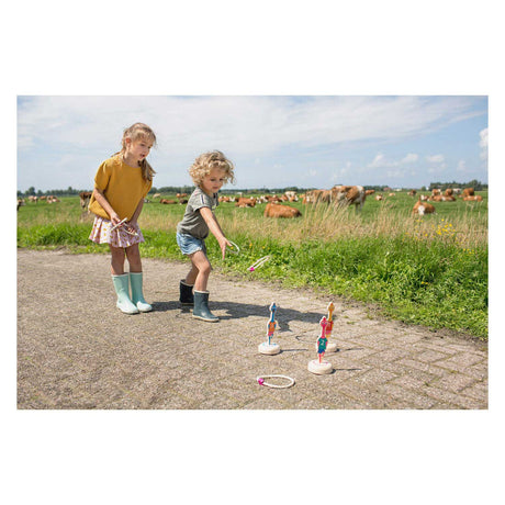 BS Toys Ringwerpen Birds Wood - Wurfspiel