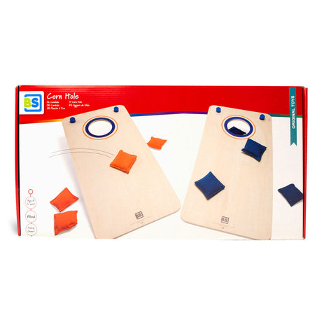 Bs Toys Cornhole-Spiel – Sitzsack-Spiel – Outdoor-Spielzeug ab 8 Jahren – Sitzsack-Wurfspiel-Spielzeugset – Spiele für Kinder – Outdoor-Spielzeug – Outdoor-Spiel – Outdoor-Spiele – Gartenspielzeug – Geschenk für Kind