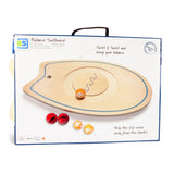 Bs Toys Outdoor-Spielzeug Balance-Spiel Surfbrett – 50 cm – Holzspielzeug – Balance-Spielzeug – Balance-Spiel – Geschenk für Kind