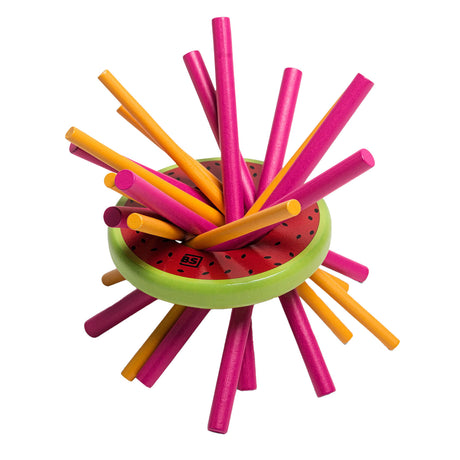 BS Toys Mikado Melonen-Holzspiel, 31-teilig.