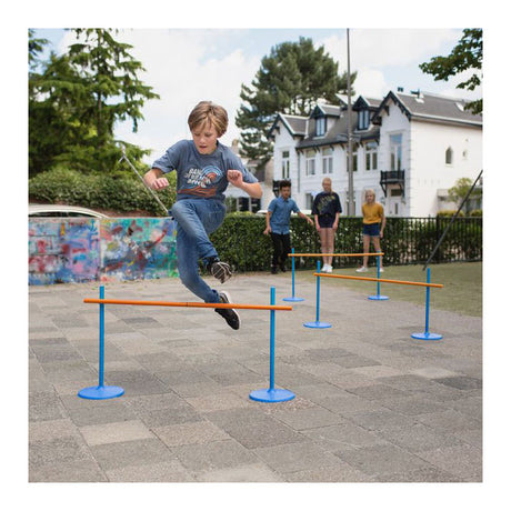 Bs Toys Hürden und Limbo-Tanzen – Kinderspielzeug – Outdoor-Spielzeug – Steckenpferd-Hindernis – Spiele für Kinder – Outdoor-Spielzeug – Outdoor-Spiele – Outdoor-Spiele – Gartenspielzeug – Spielzeug 6 Jahre