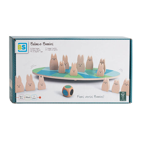 Bs Toys Holz-Balance-Spiel Hasen