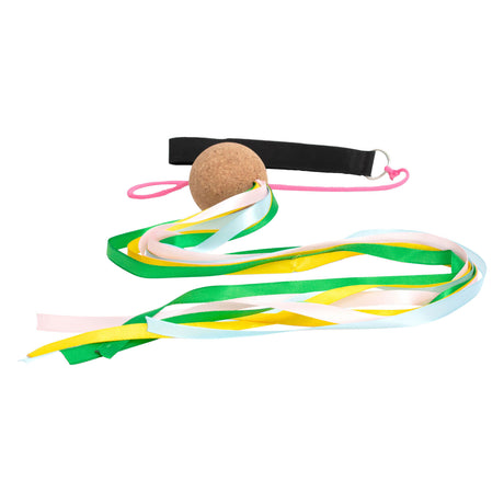 Bs Toys Poi Pendel - Tanzen - Bewegen - Geschenk Kind - mit farbigen Bändern