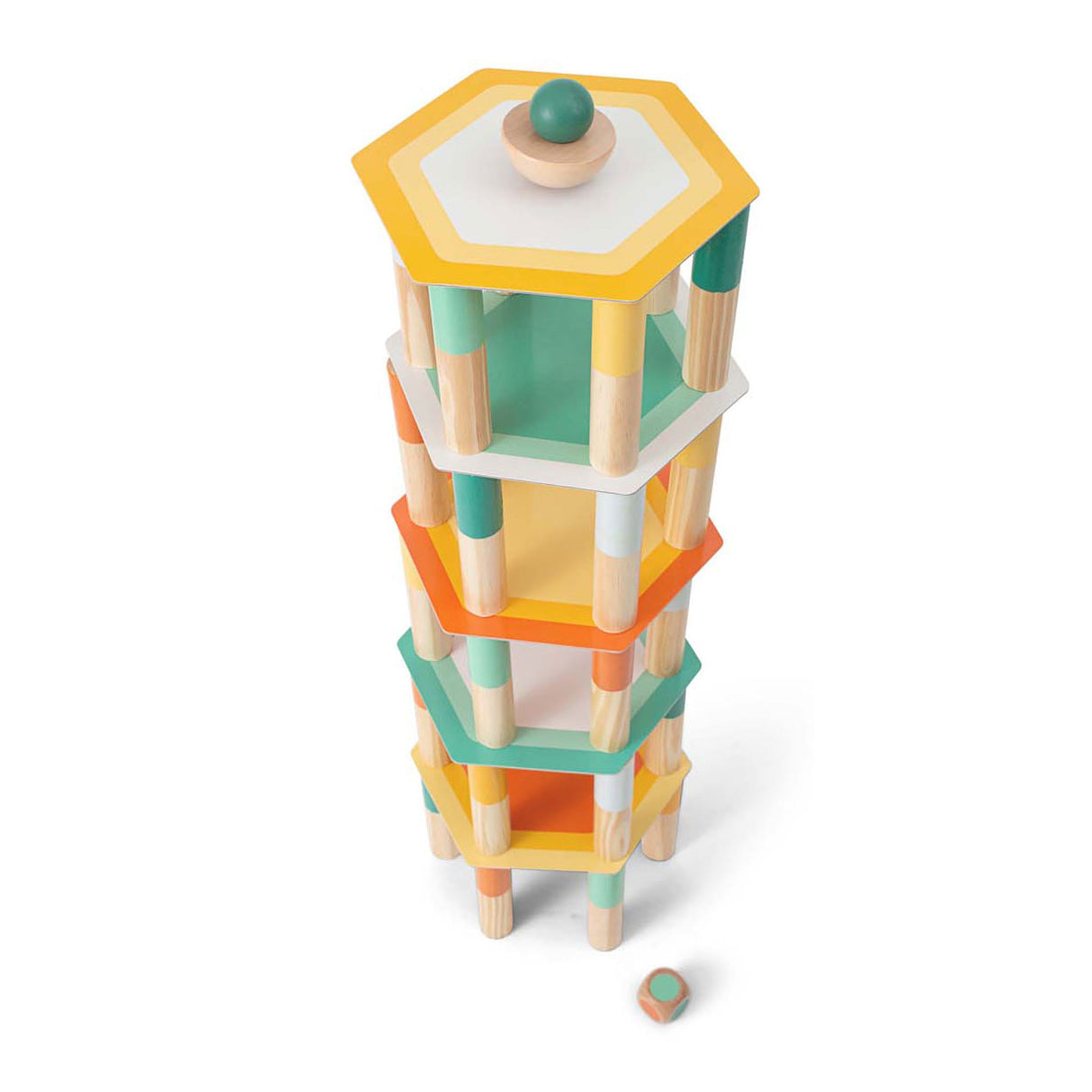 Bs Toys Mega Balance-Spiel aus Holz, 38-tlg.