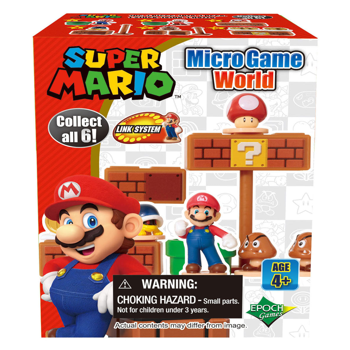 Epoch Super Mario Micro Game World Spielfiguren