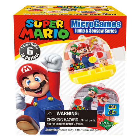 Epoch super mario micro games jump en seesaw series speelfiguren