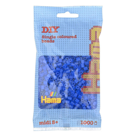Hama String Perlen - Blue Neon (036), 1000st.