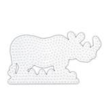 Hama Bügelperlen-Grundplatte – Nashorn