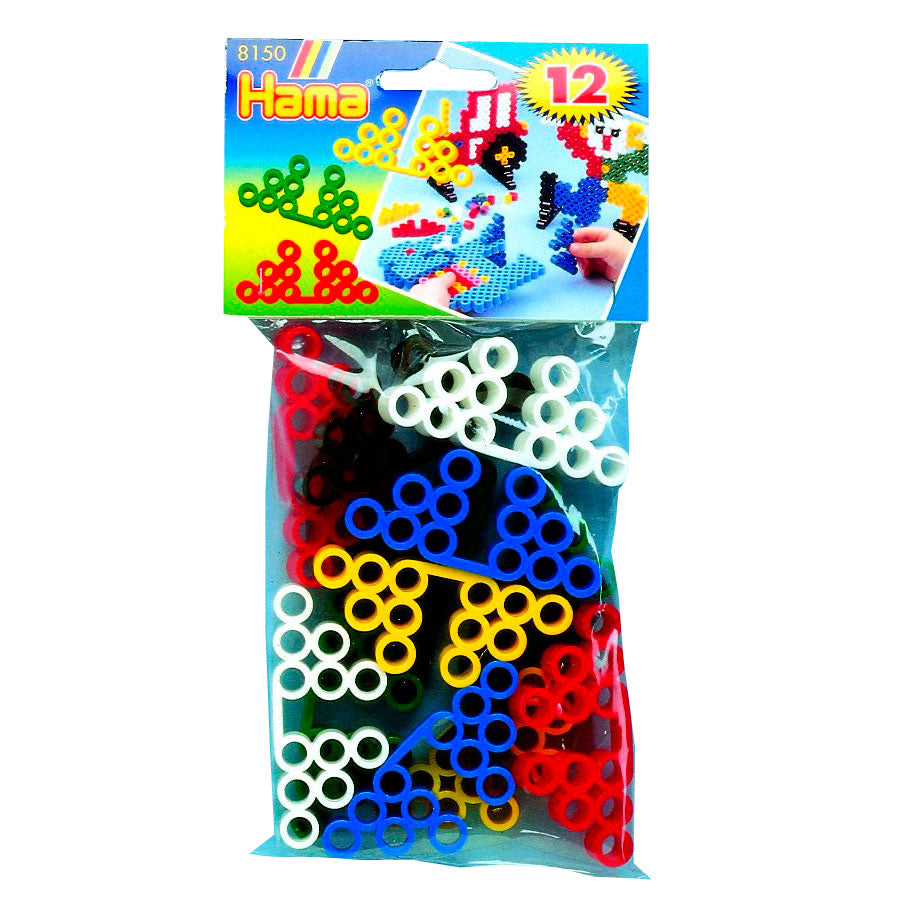 Hama Maxi-Bügelperlen unterstützen 12 Stück