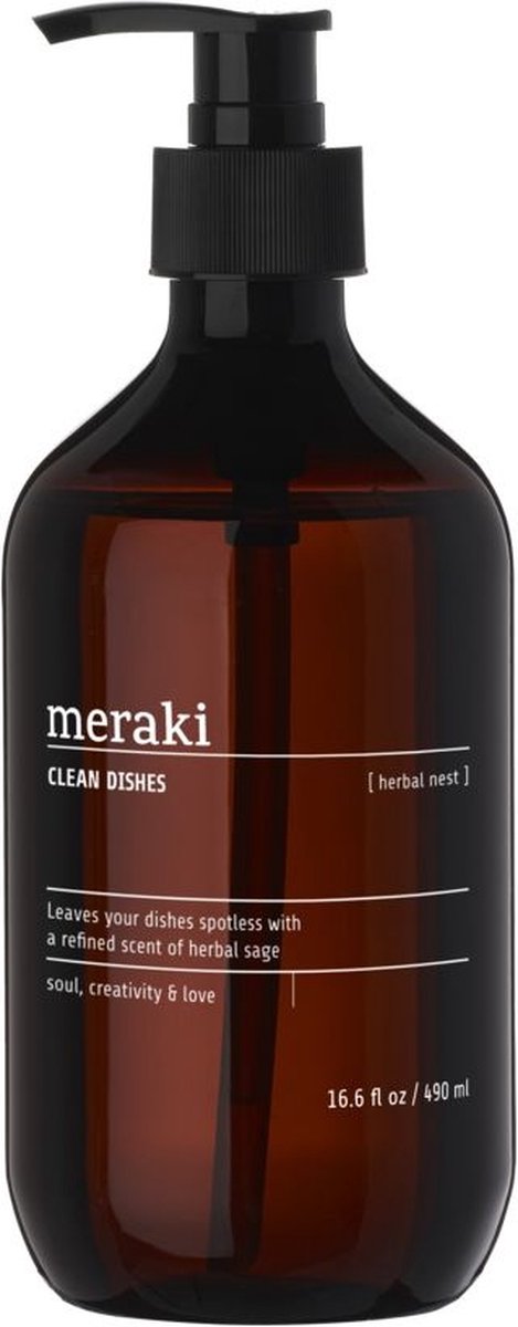 Meraki afwasmiddel herbal nest – 490 ml