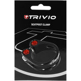 Trivio - Sattelstützenklemme CNC Aluminium schwarz 31,8mm
