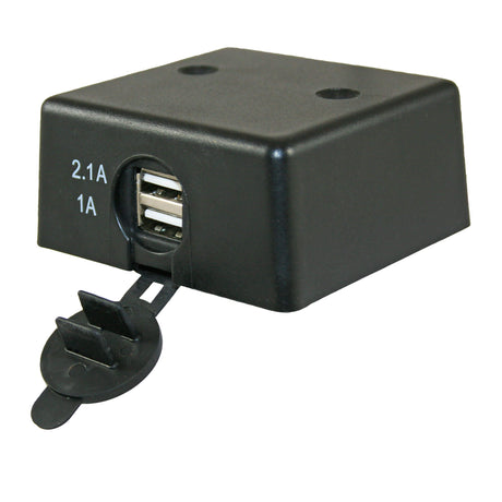 12-V-Aufputz-USB-Ladegerät