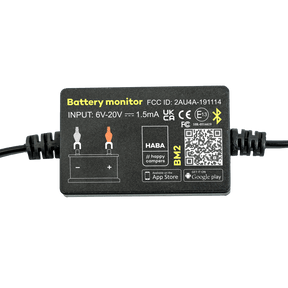 Battery monitor bluetooth accu capaciteit meter