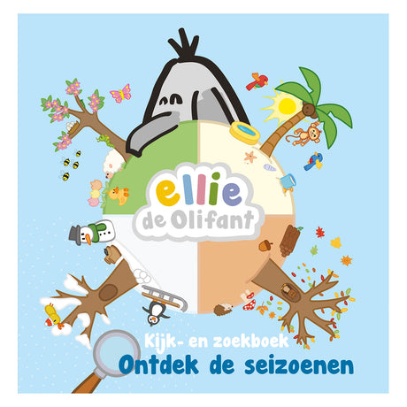 Verlag Kluitman Such- und Findbuch Ellie der Elefant – Entdecken Sie die Jahreszeiten