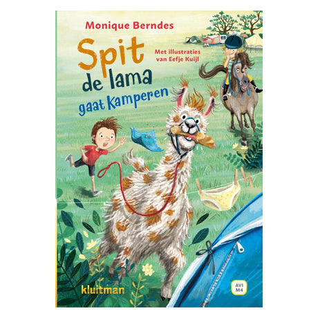 Avi-m4: Spucke das Lama geht campen.