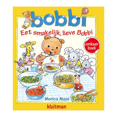 Uitgeverij Kluitman Umkehrung: Guten Appetit, gute Nacht, liebe Bobbi