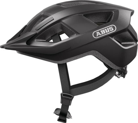 Abus Helm Aduro 3.0 - Sportlicher und schicker Stadthelm für ein sicheres Radfahren im geschäftigen Stadtverkehr - Titan - 51-55 cm