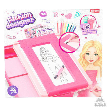 Toi-toys stationary mode ontwerper set schetstool + accessoiresessoires