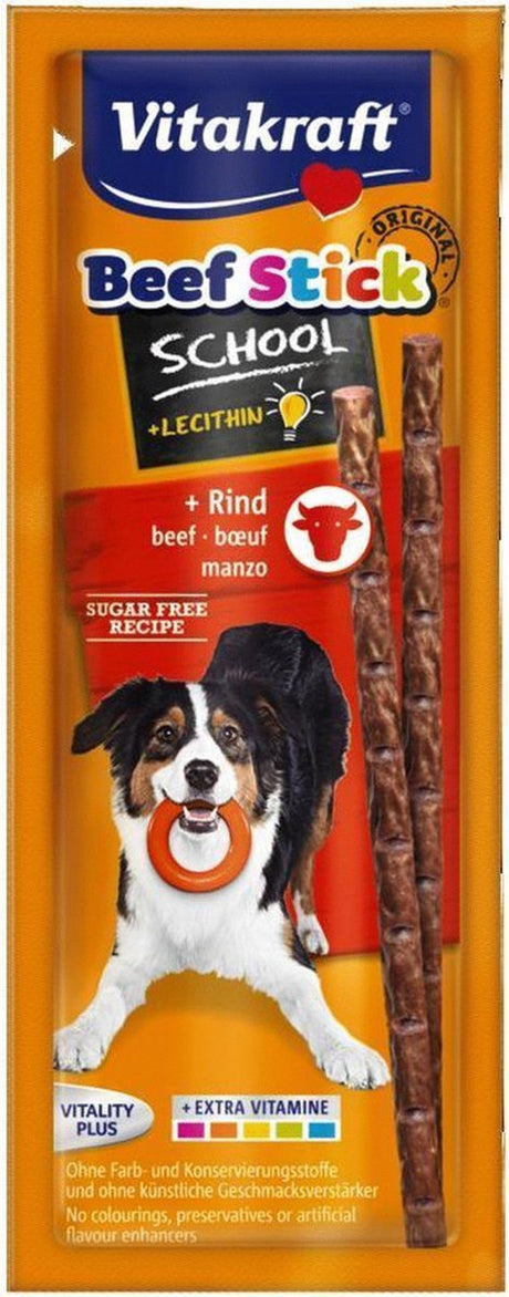 Vitakraft Rinderstickschule - Hund - Snack - 10 Sticks