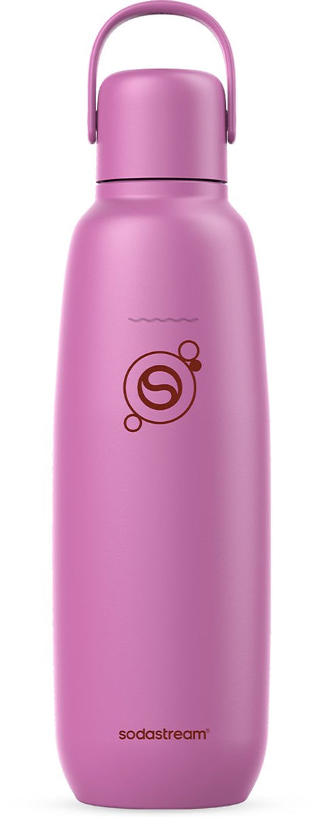 Sodastream 0.9l fizz go™ roestvrijstalen bruiswaterfles (guava)