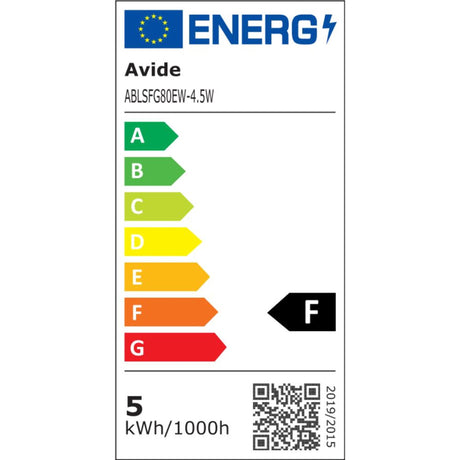 Avide LED-Lampe 4,5 W E27 2700 K 400 lm