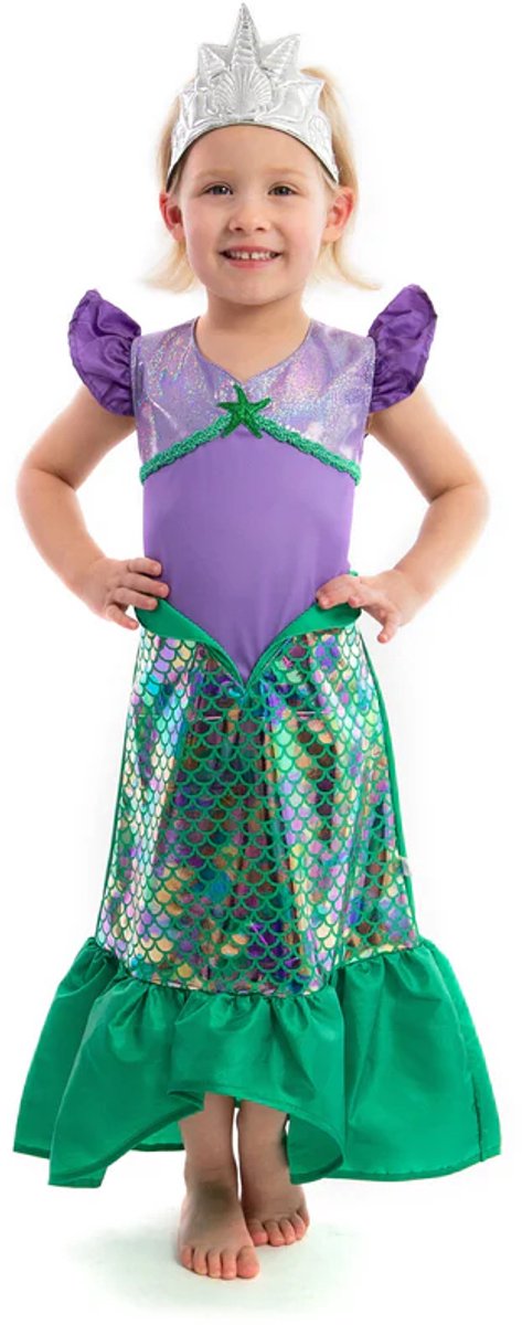 Kleine Abenteuer – klassisches Meerjungfrauenkleid – Größe 98-104