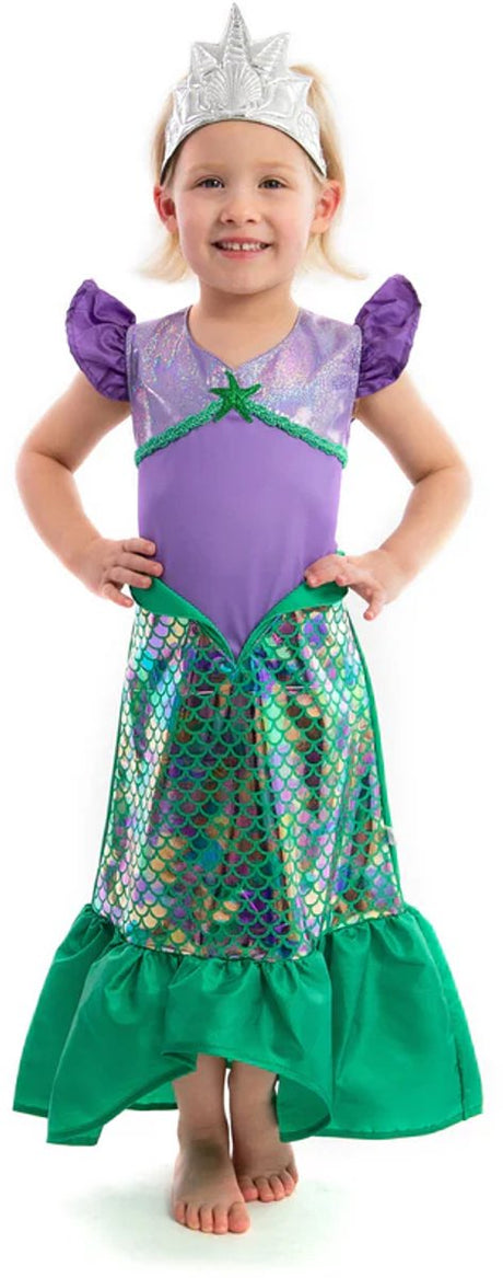 Kleine Abenteuer – klassisches Meerjungfrauenkleid – Größe 98-104