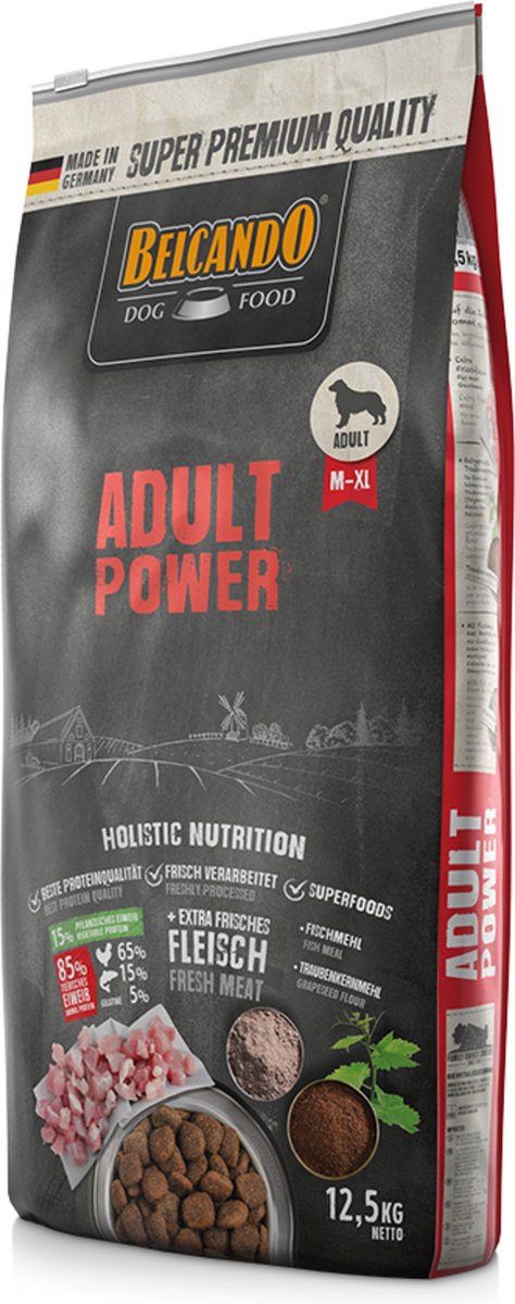 Belcando Adult Power - Hundefutter - 12,5 kg