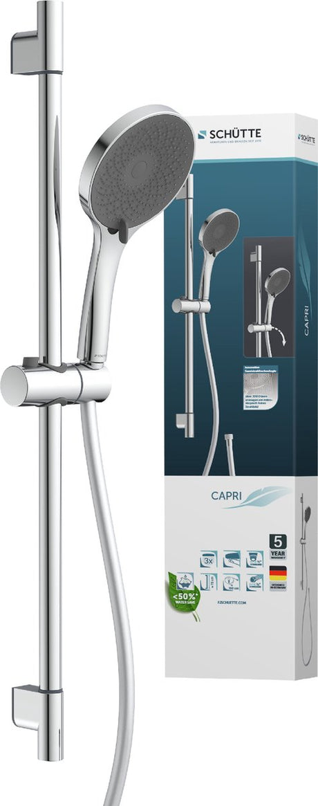 Schütte schutte capri doucherail set, chroom