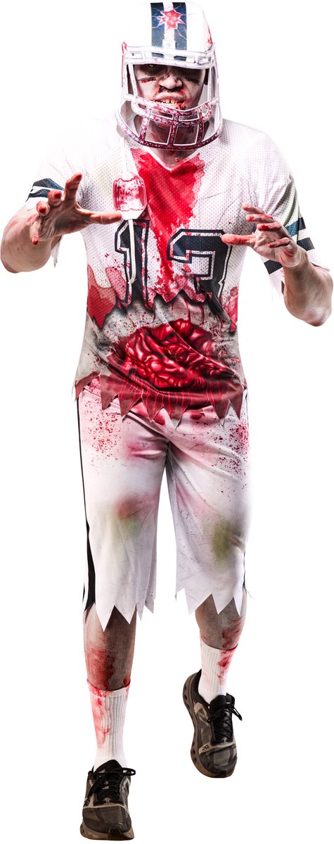 Rubies Zombie-American-Footballer-Erwachsenenkostüm – Größe S
