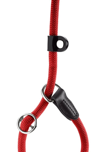 Hunter Retrieverleine mit Stop Freestyle Rot