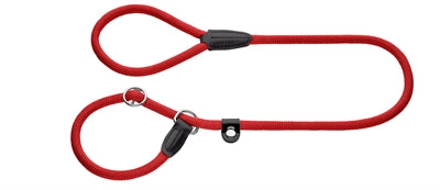 Hunter Retrieverleine mit Stop Freestyle Rot