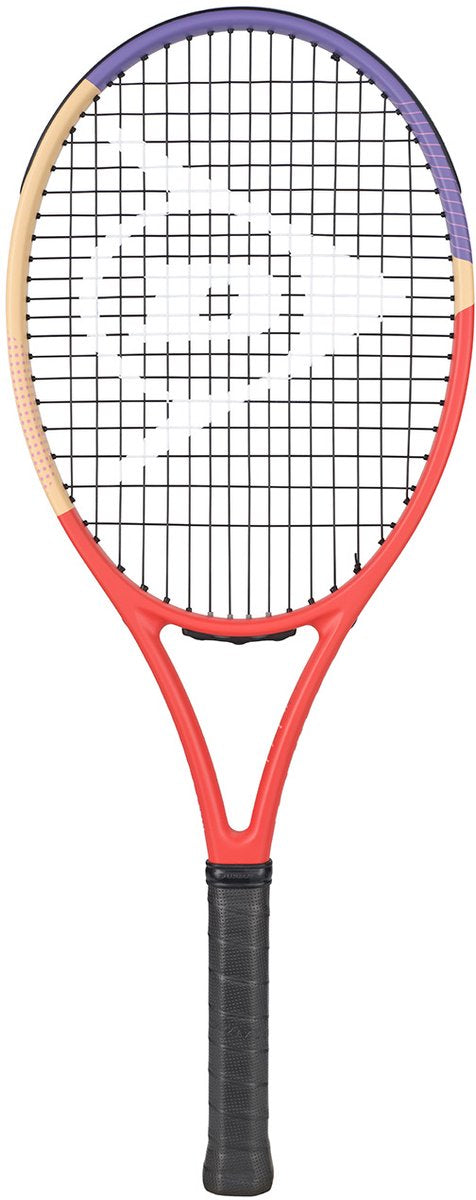 Dunlop - Tennisschläger - Tristorm Team 100 G1 - Roter Pfirsich Lila