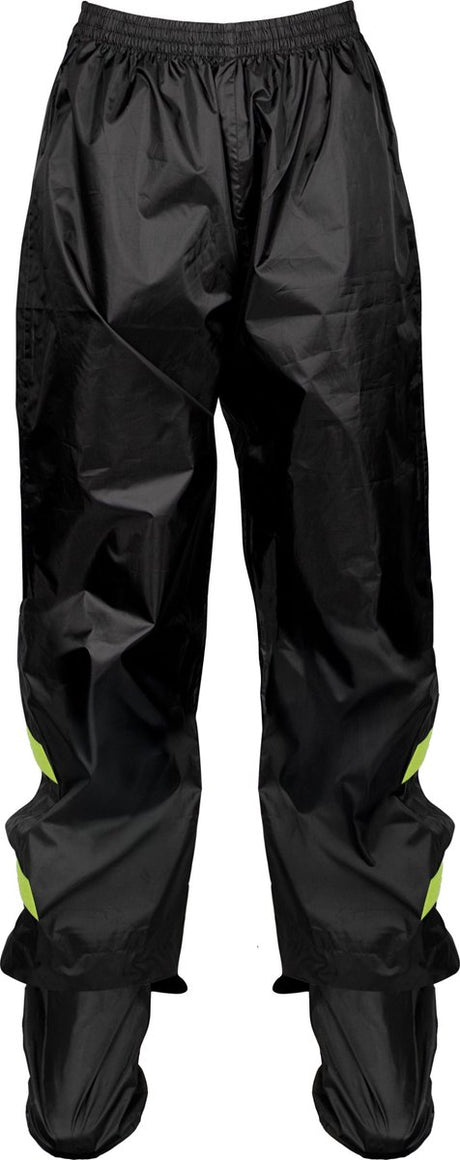 Ralka fiets regenbroek met schoenbescherming - volwassenen - zwart - maat xl