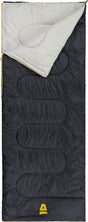 Abbey camp slaapzak ripstop - dekenmodel - grijs - 210x82 cm - koppelbaar
