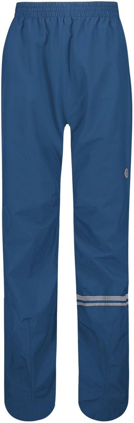Agu original regenbroek uniseks waterdicht - teal blauw - waterkolom 5.000 mm - getapete naden - inclusief opbergtasje l