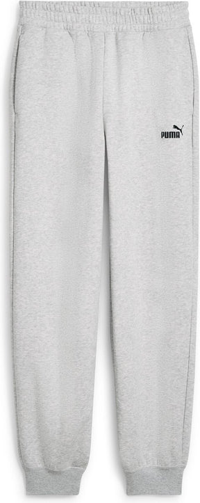 Puma ess klein Nr. 1 Logo Comfort High-Waist-Jogginghose FL CL Damen-Jogginghose – Hellgrau meliert