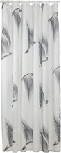 Sealskin birds - douchegordijn 180x200 cm - polyester - zwart wit
