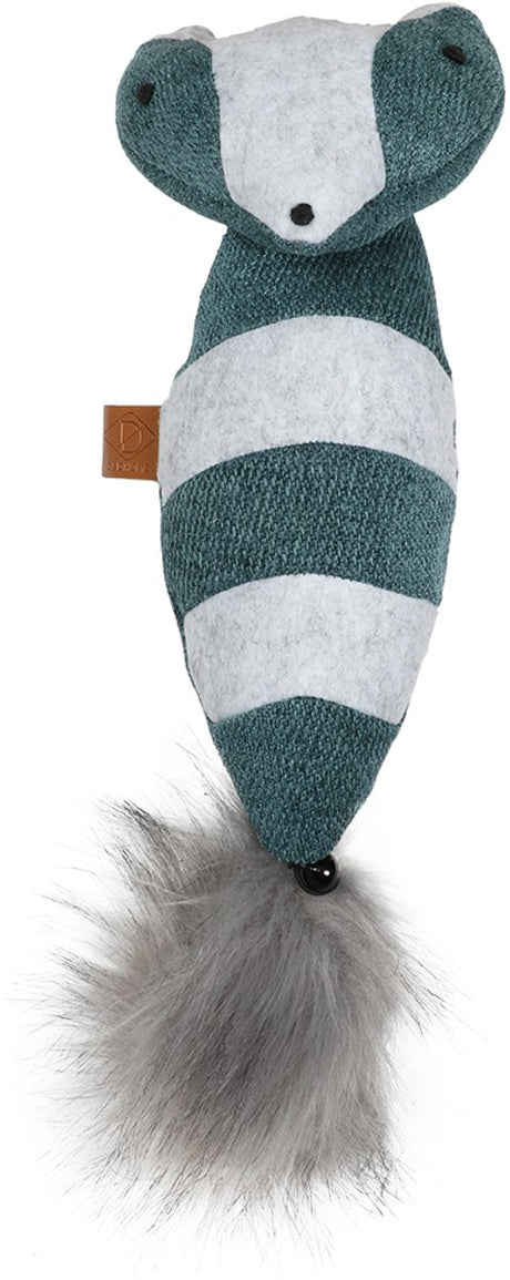 D·d home - Katzenminze - Katze - Rocco Schlafkissen Waschbär 40x11cm blau - 1St