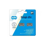KMC -Kettenschalter - Snap -on - 1 8 - 8,60 mm - Silber